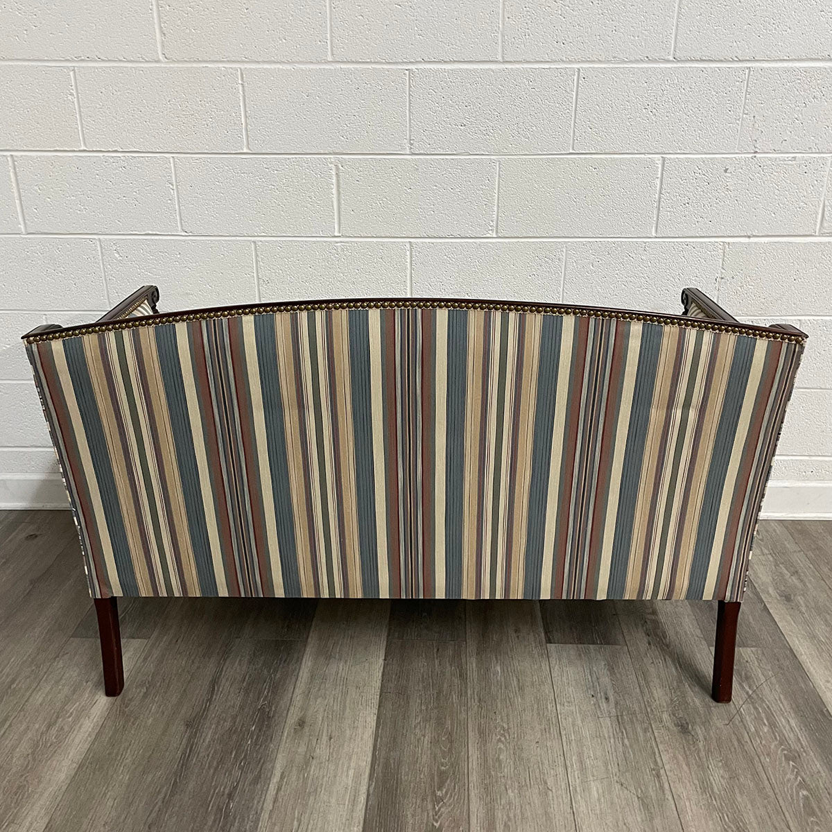Multi Colored  Upholstered Settee