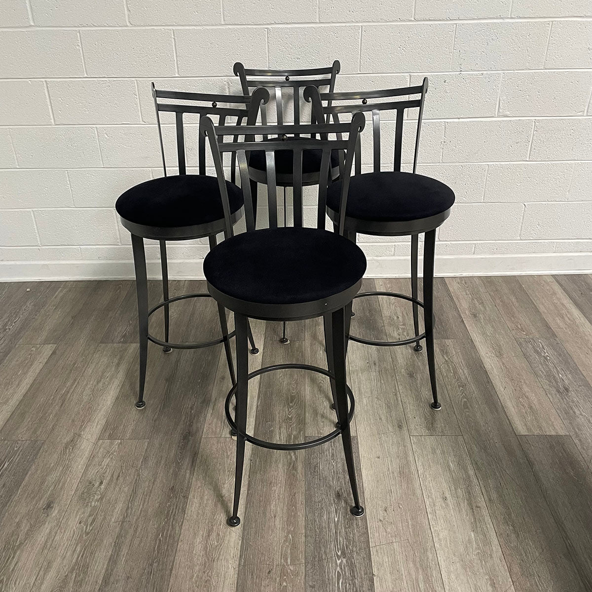 Set Of 4 Bar Stools