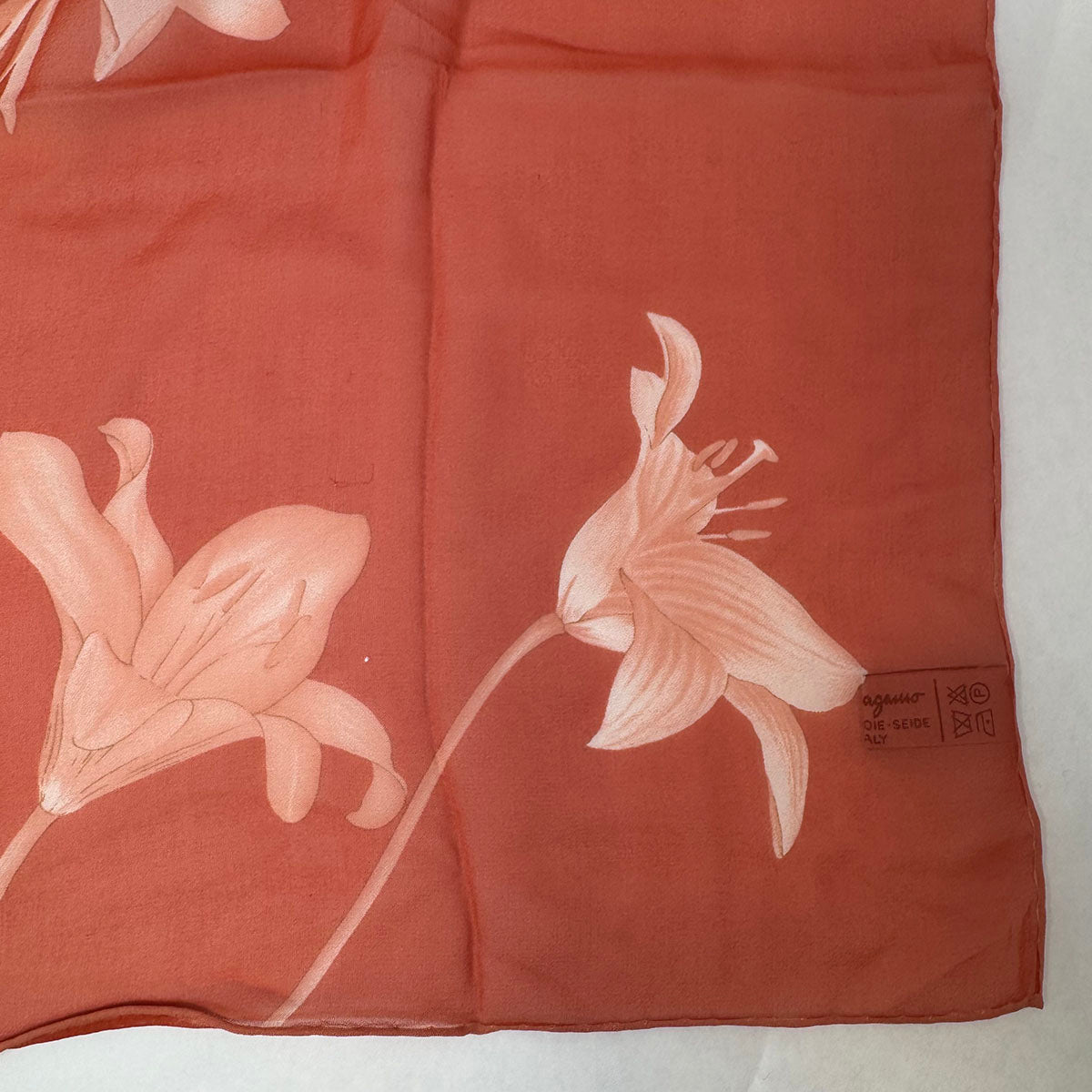 Salvatore Ferragamo Silk Floral Scarf