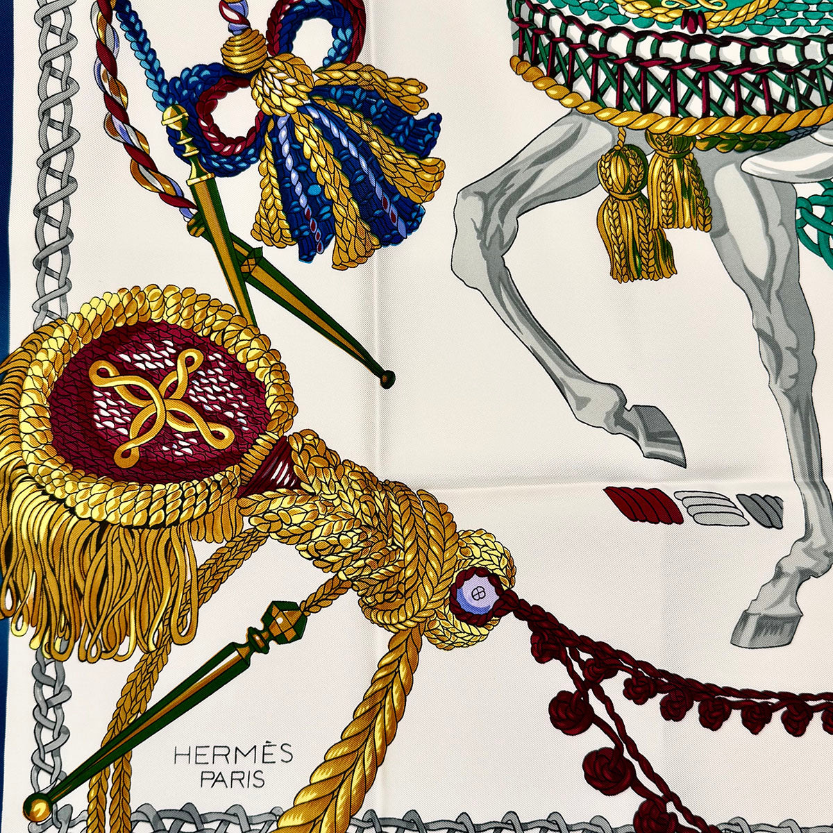 Hermes "Le Timbalier"  Scarf