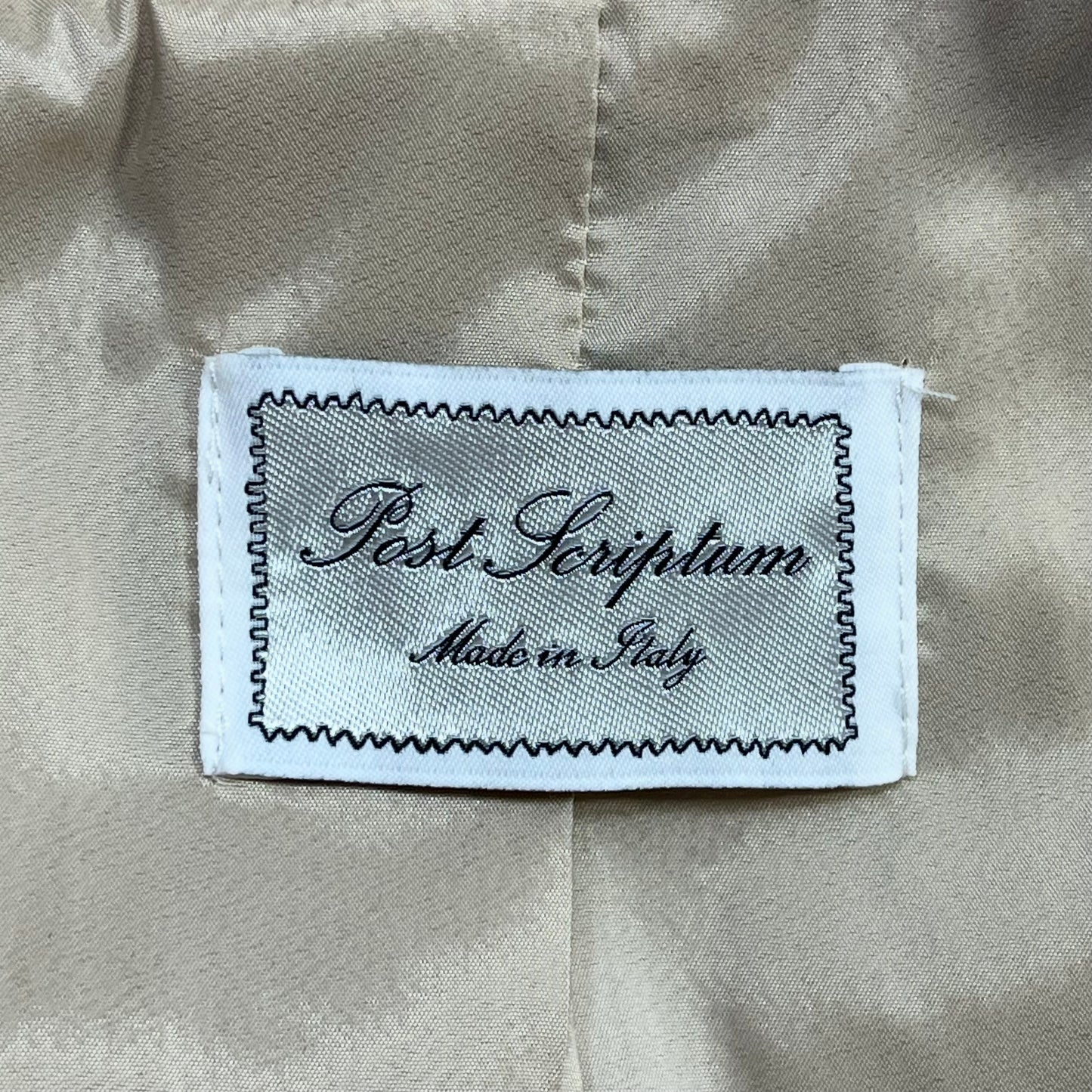 Post Scriptum Jacket
