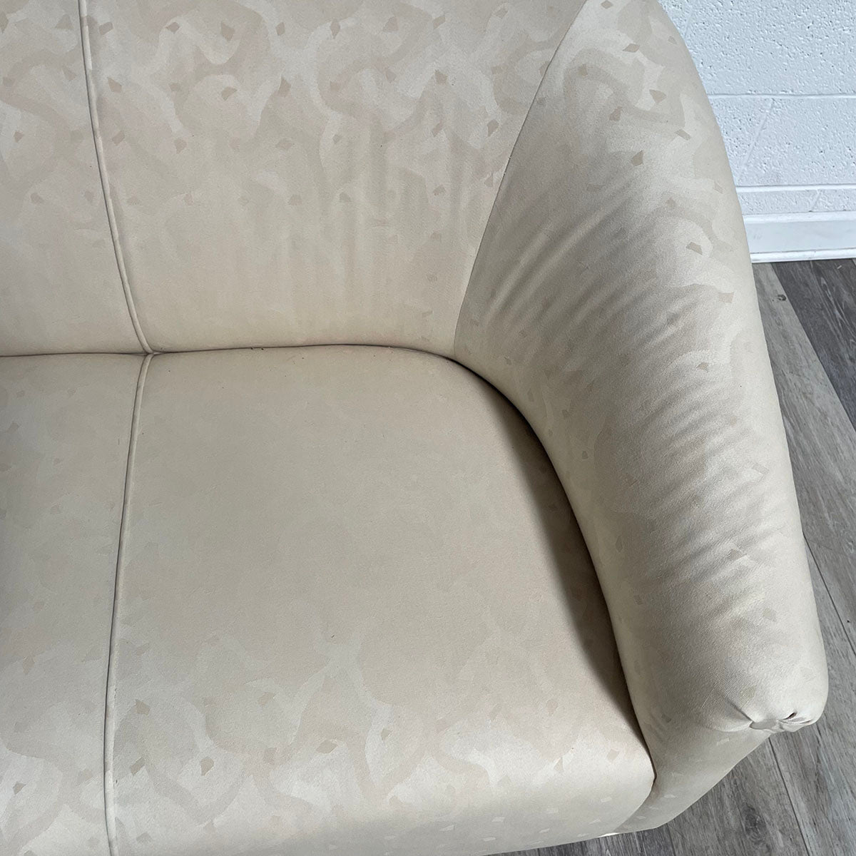 Cream Loveseat