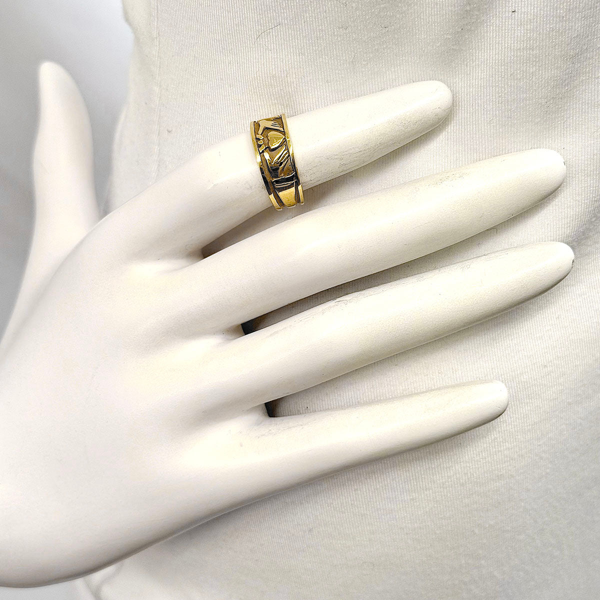 14K Gold Claddah Ring