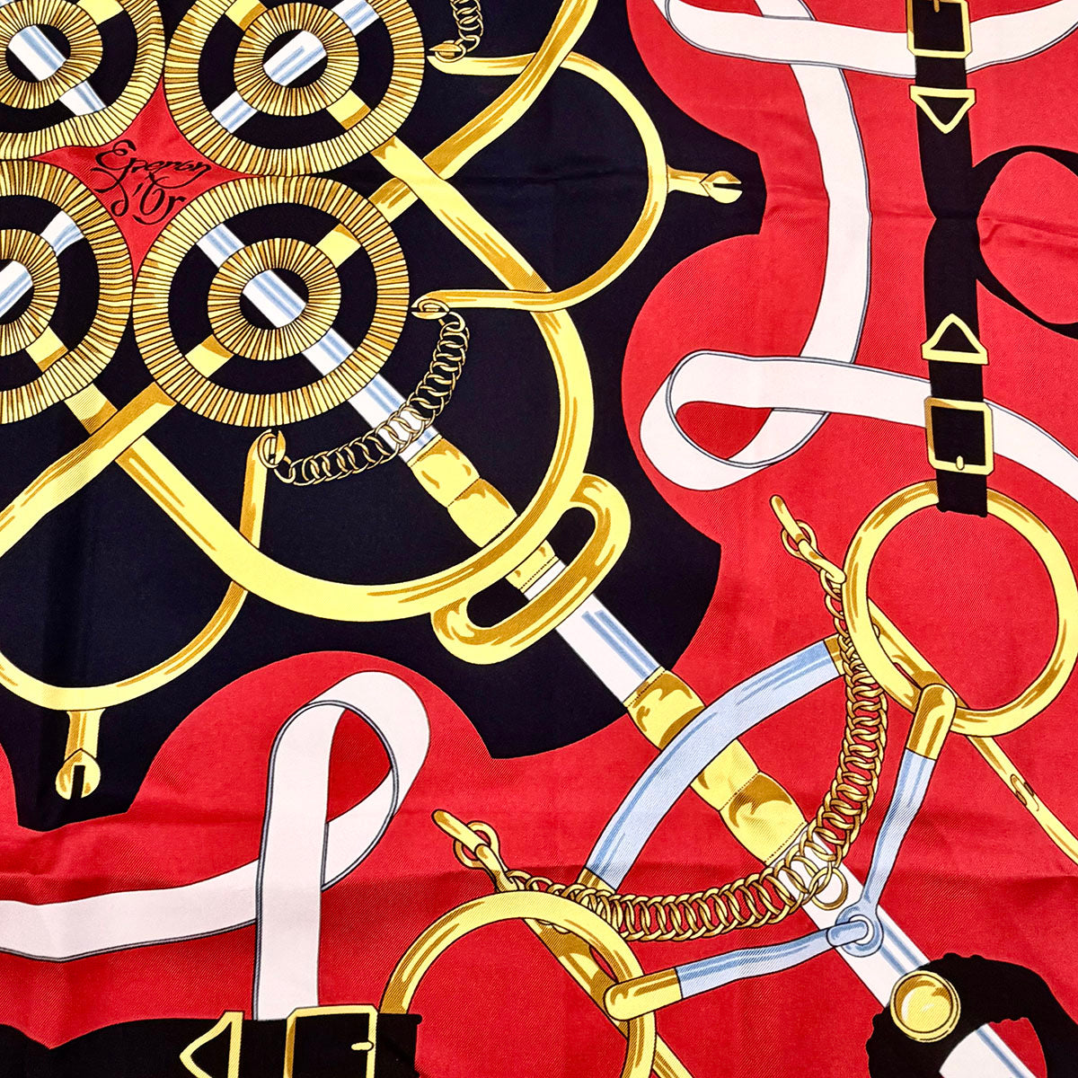 Hermes "Eperon d'Or" Scarf