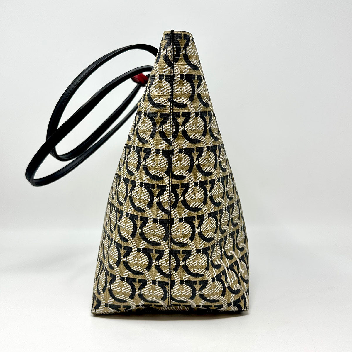 Salvatore Ferragamo Printed Gancino Tote