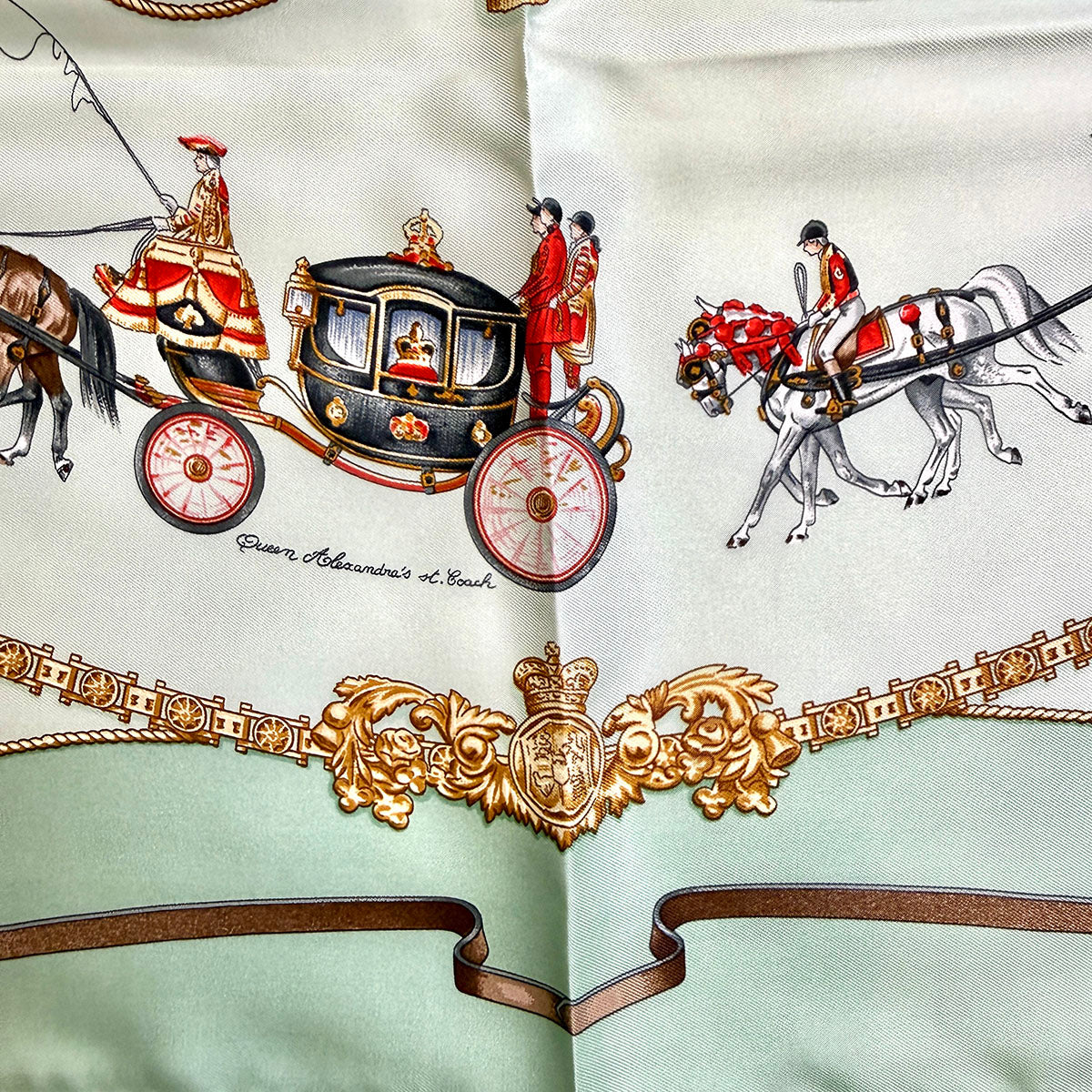 Hermes "The Royal Mews" Scarf