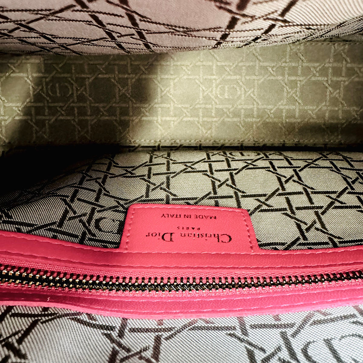 Christian Dior "Lady Dior" Handle Bag