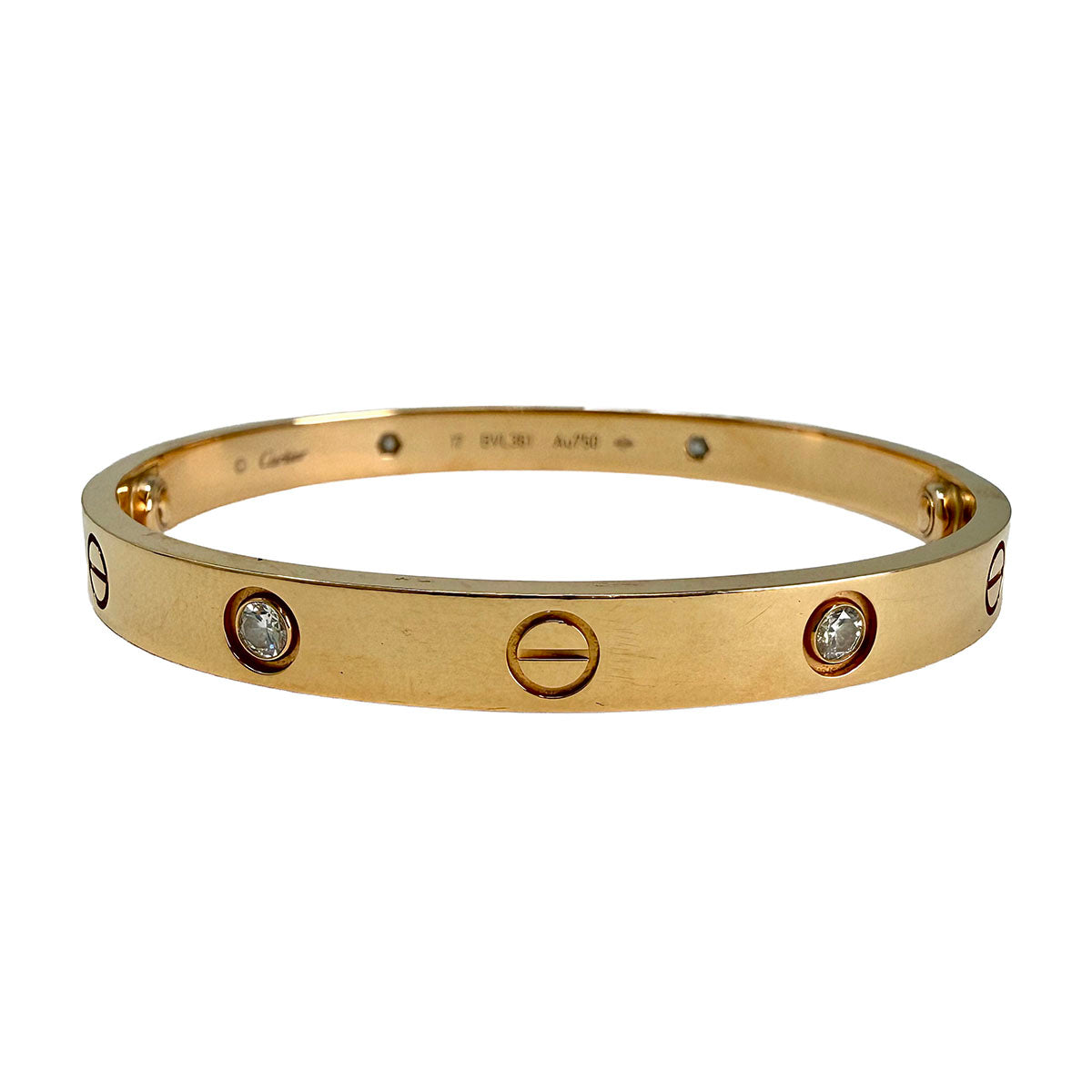 Cartier 4 Diamond Classic LOVE Bracelet