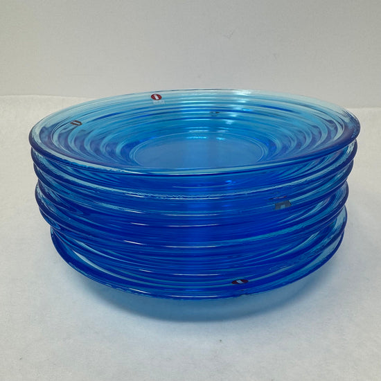 Set of 8 Aino Aalto Glass Plates