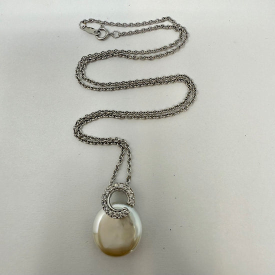 Pearl and Diamond Necklace