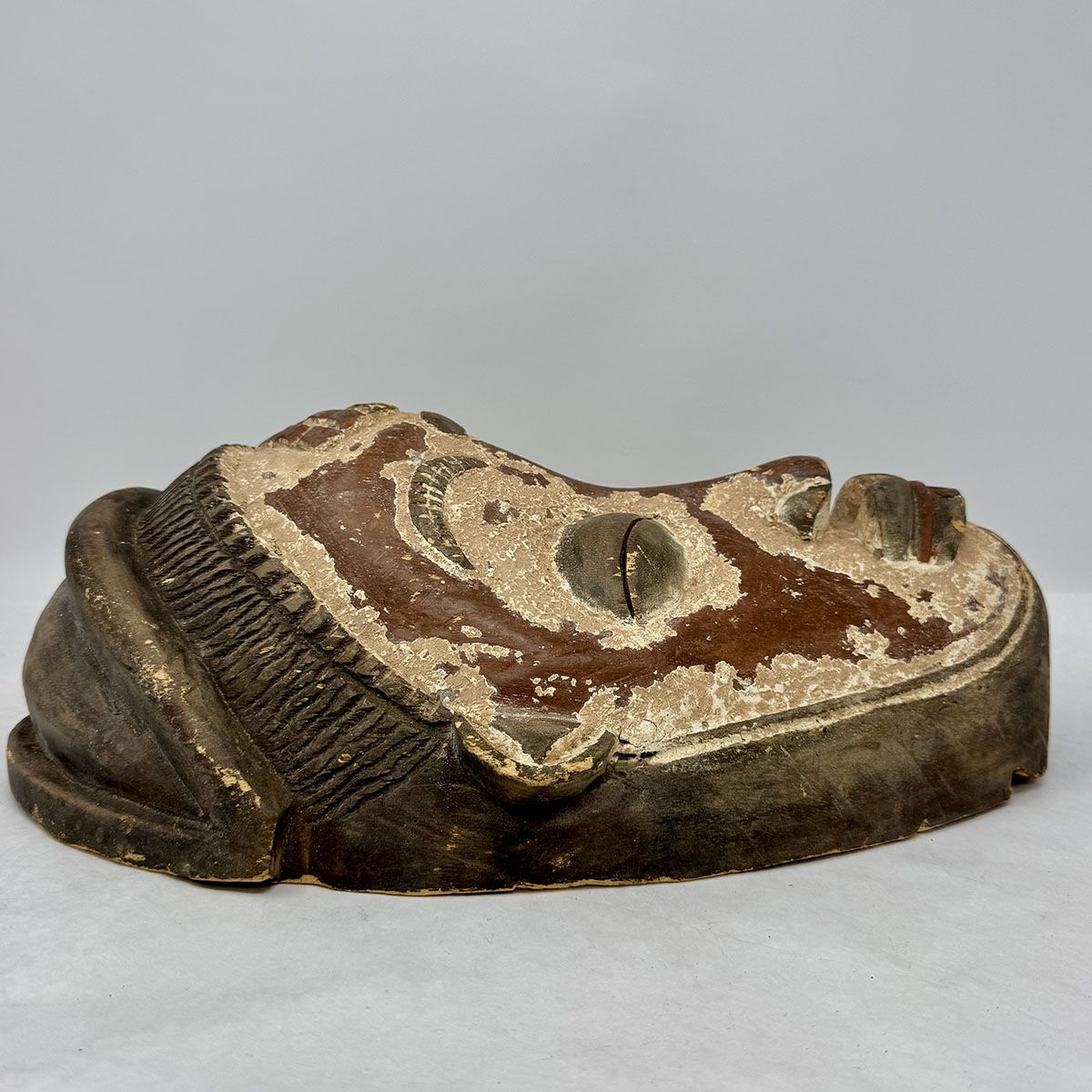 Ponu Wood Mask From Cameroon