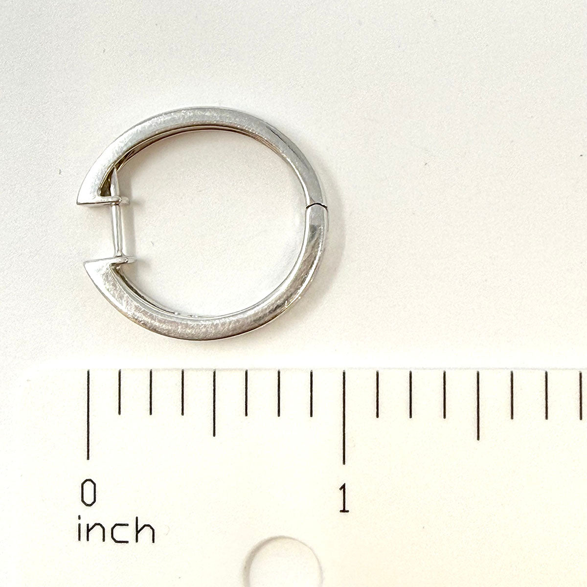 Diamond Hoop Earrings