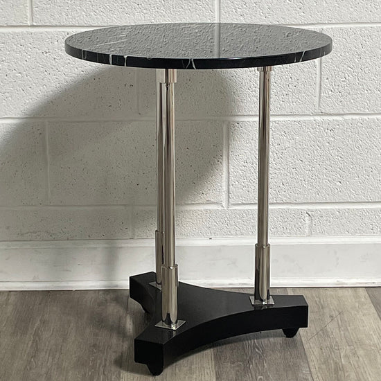 Marble  Top End Table