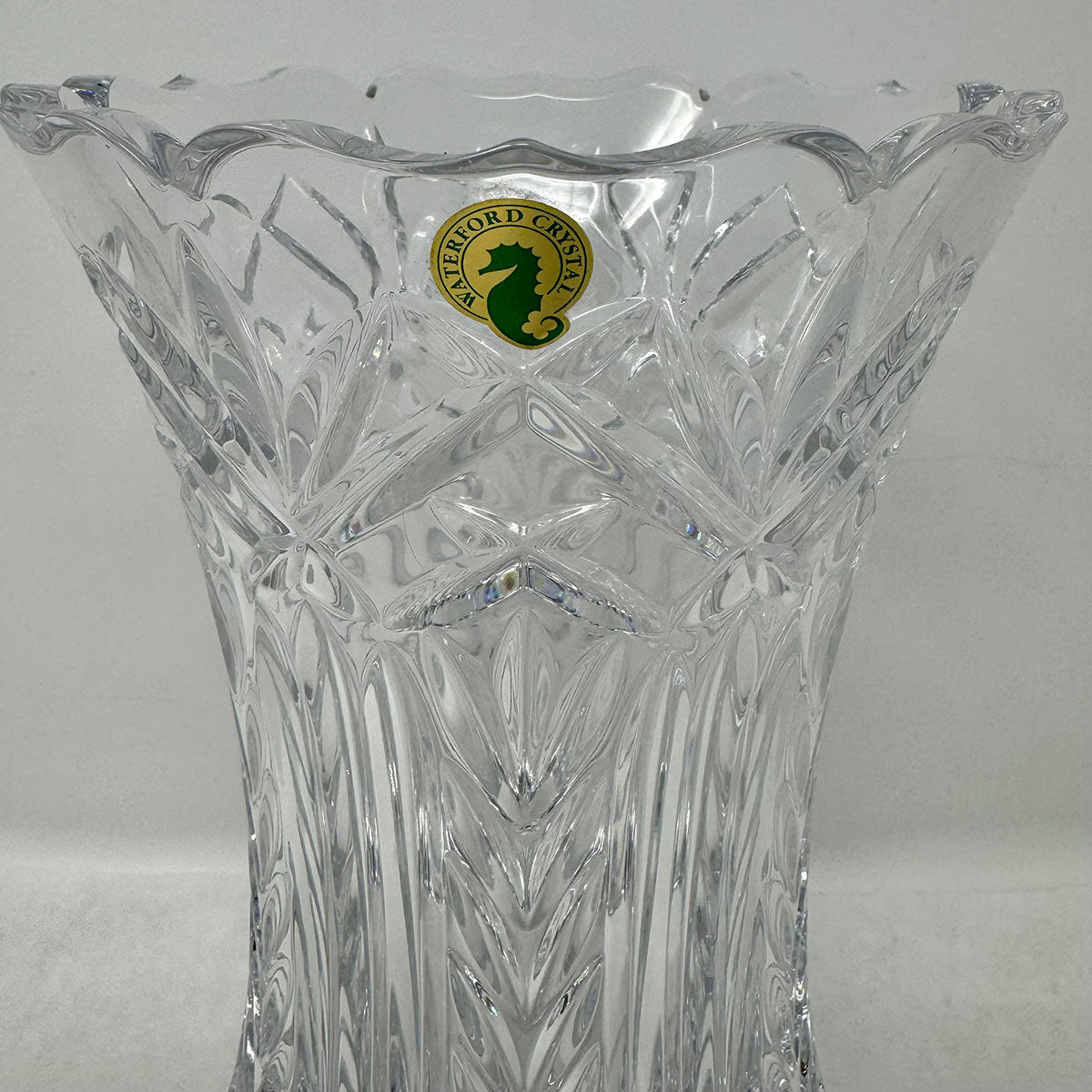Irish Treasure Footed Crystal Vase