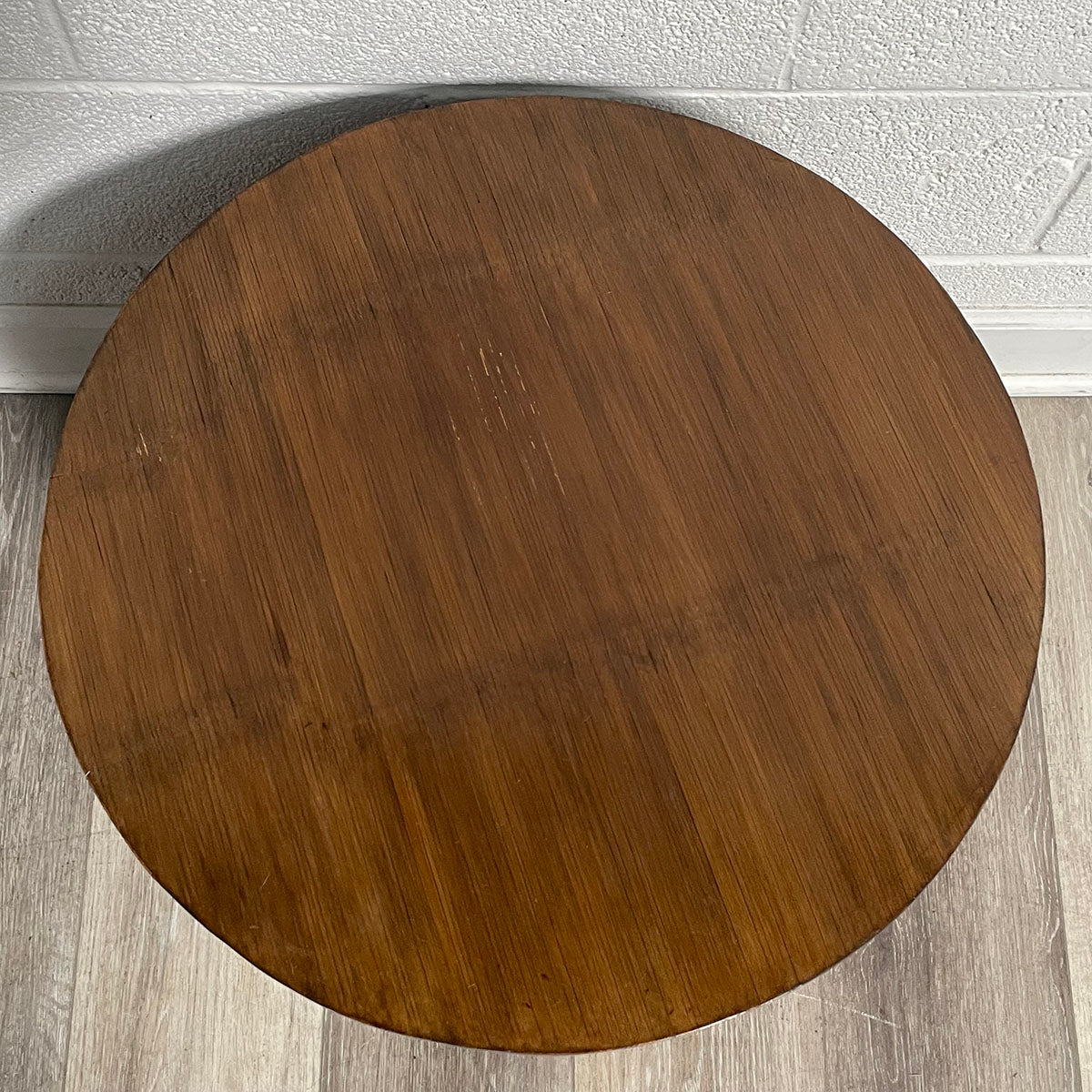 Wooden Round End Table