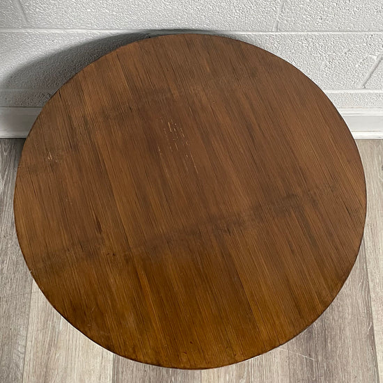 Wooden Round End Table