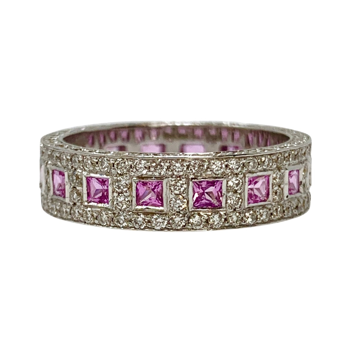 Bez Ambar Diamond and Sapphire Ring