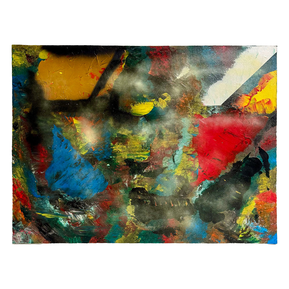 Abstract III Painting signed