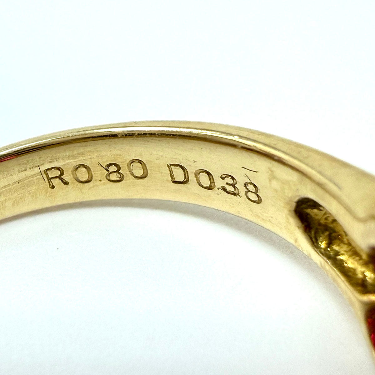 18K Ruby and Diamond Ring