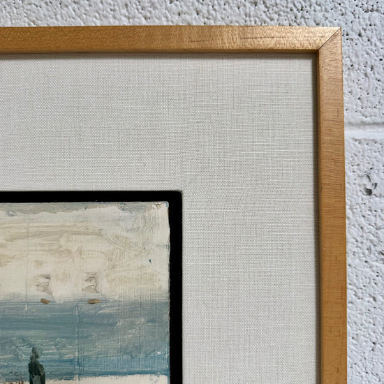 "Men and Ships" Painting Signed 2005