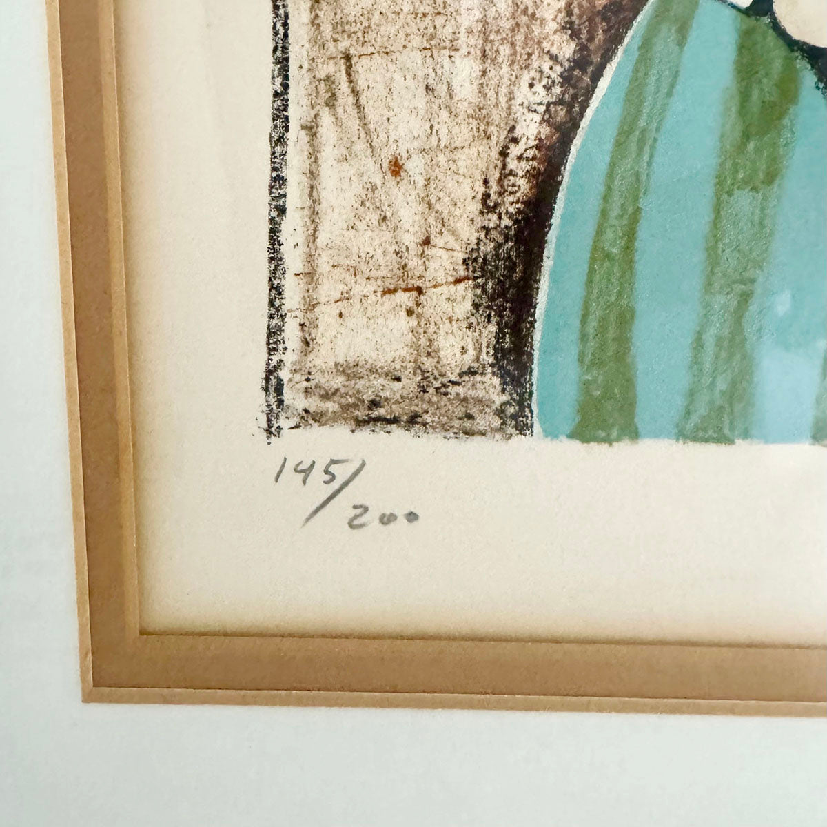 "Boy with Bird" Signed and Numbered 145/200