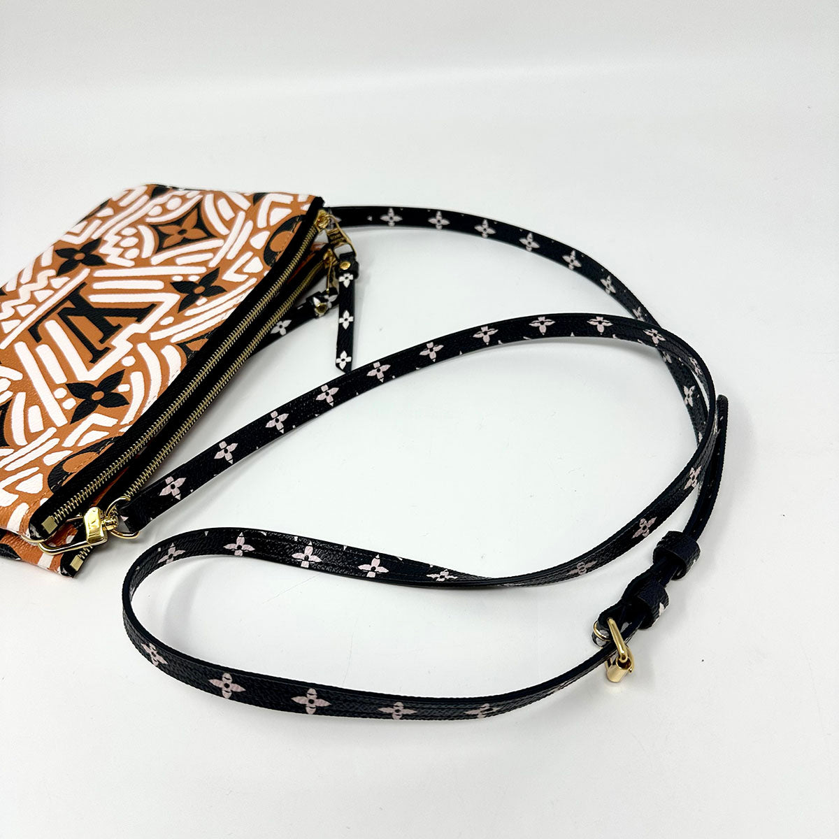 Louis Vuitton Monogram Giant Double Zip Crossbody