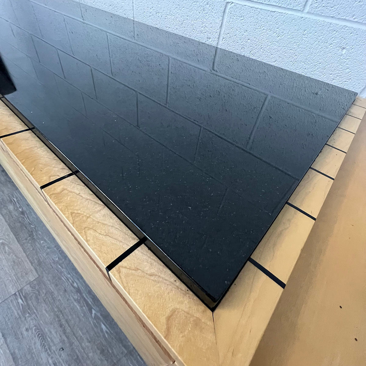 Buffet With A Marble Slab Top