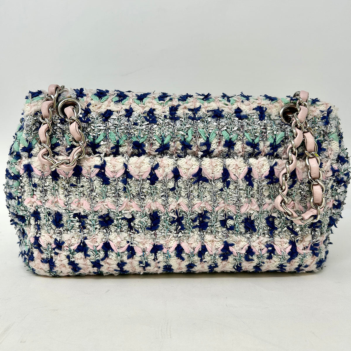 Chanel Tweed Single Flap Bag