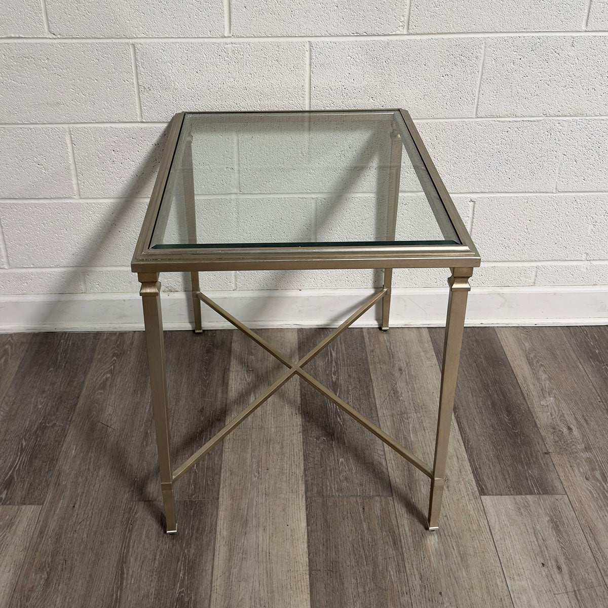 Silver Side Table