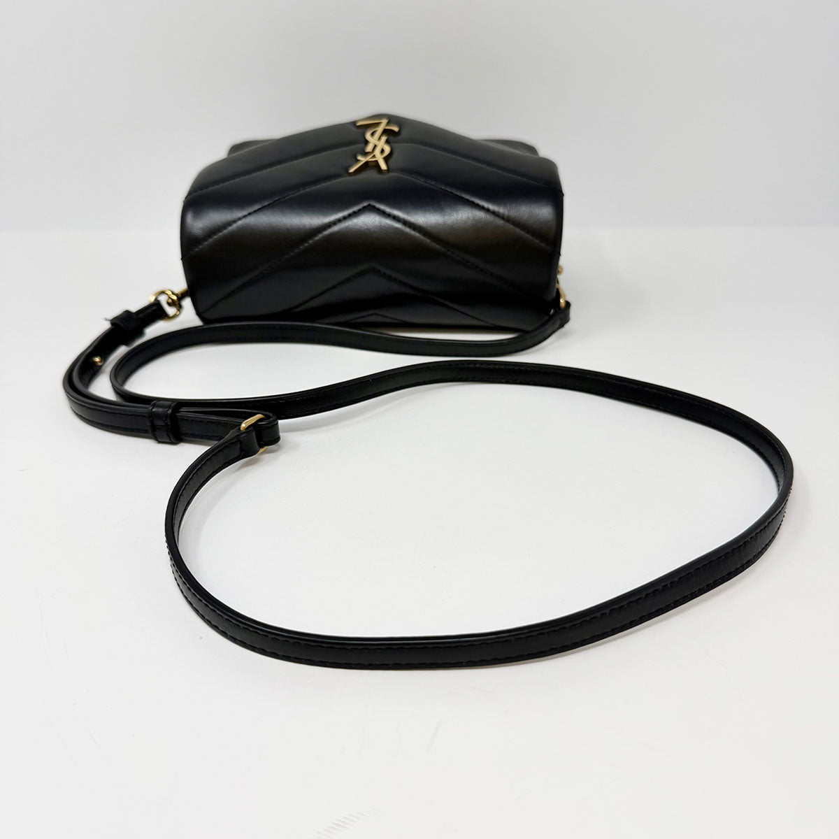 Saint Laurent Quilted LouLou Crossbody Bag