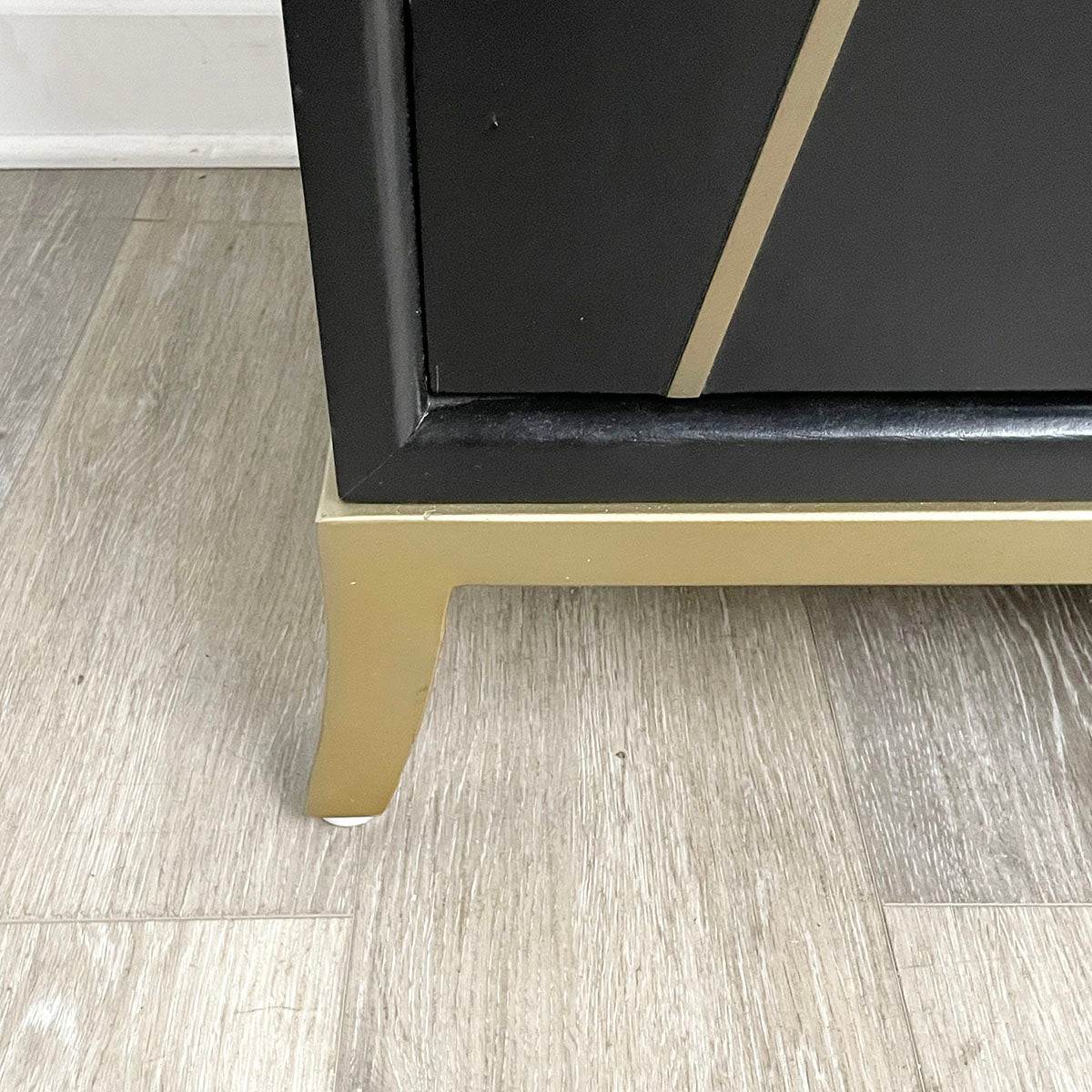 Hooker Furniture Black and Gold Sideboard
