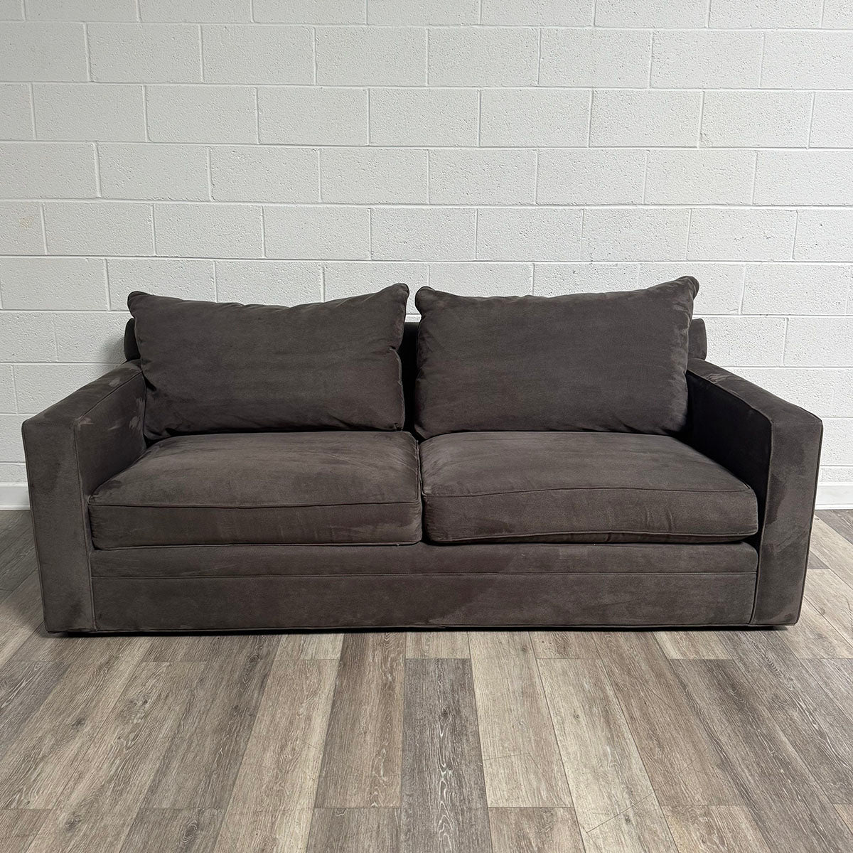 Room & Board Dark Brown Sofa