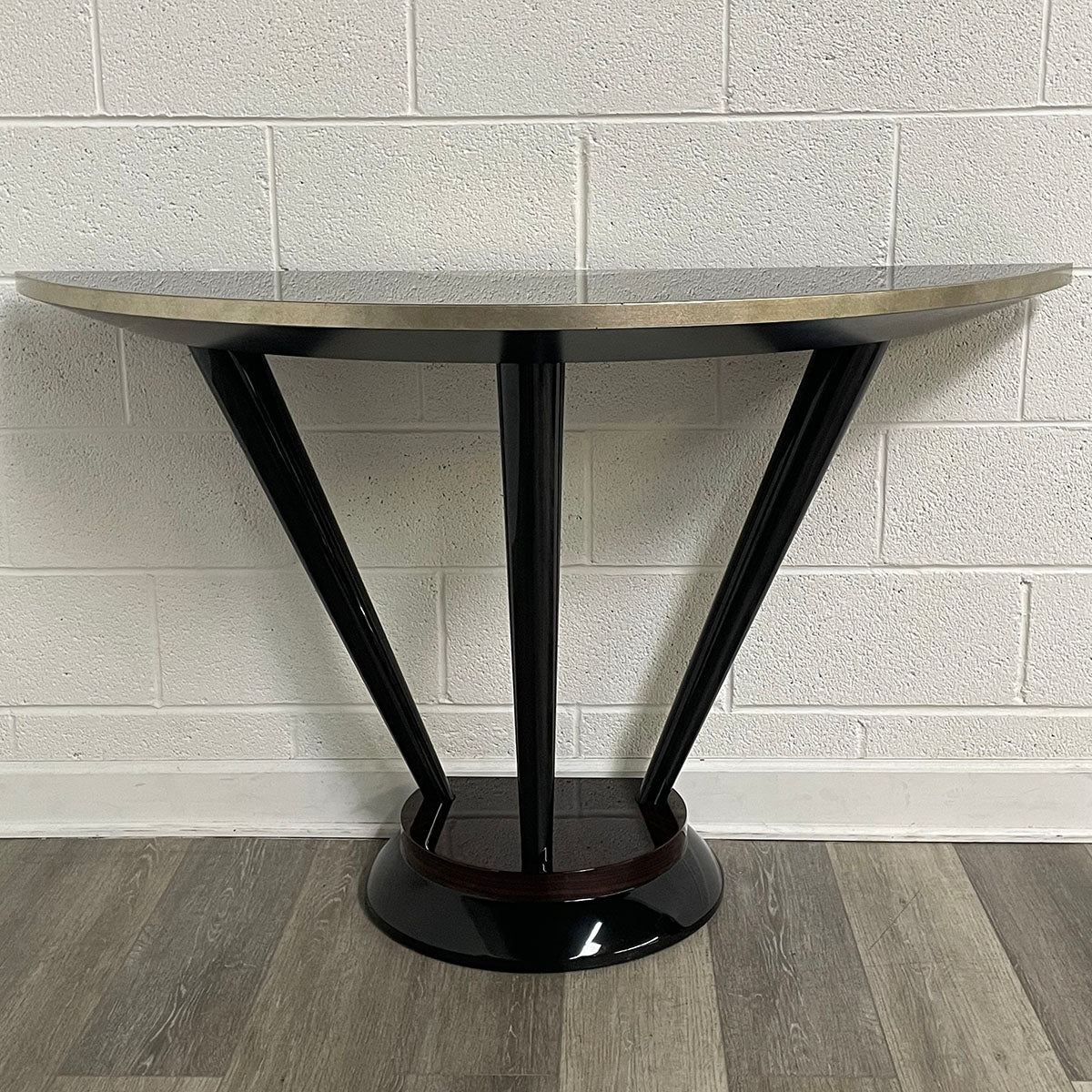 Demi Lune Console Table (2 Available Priced & Sold Individually)