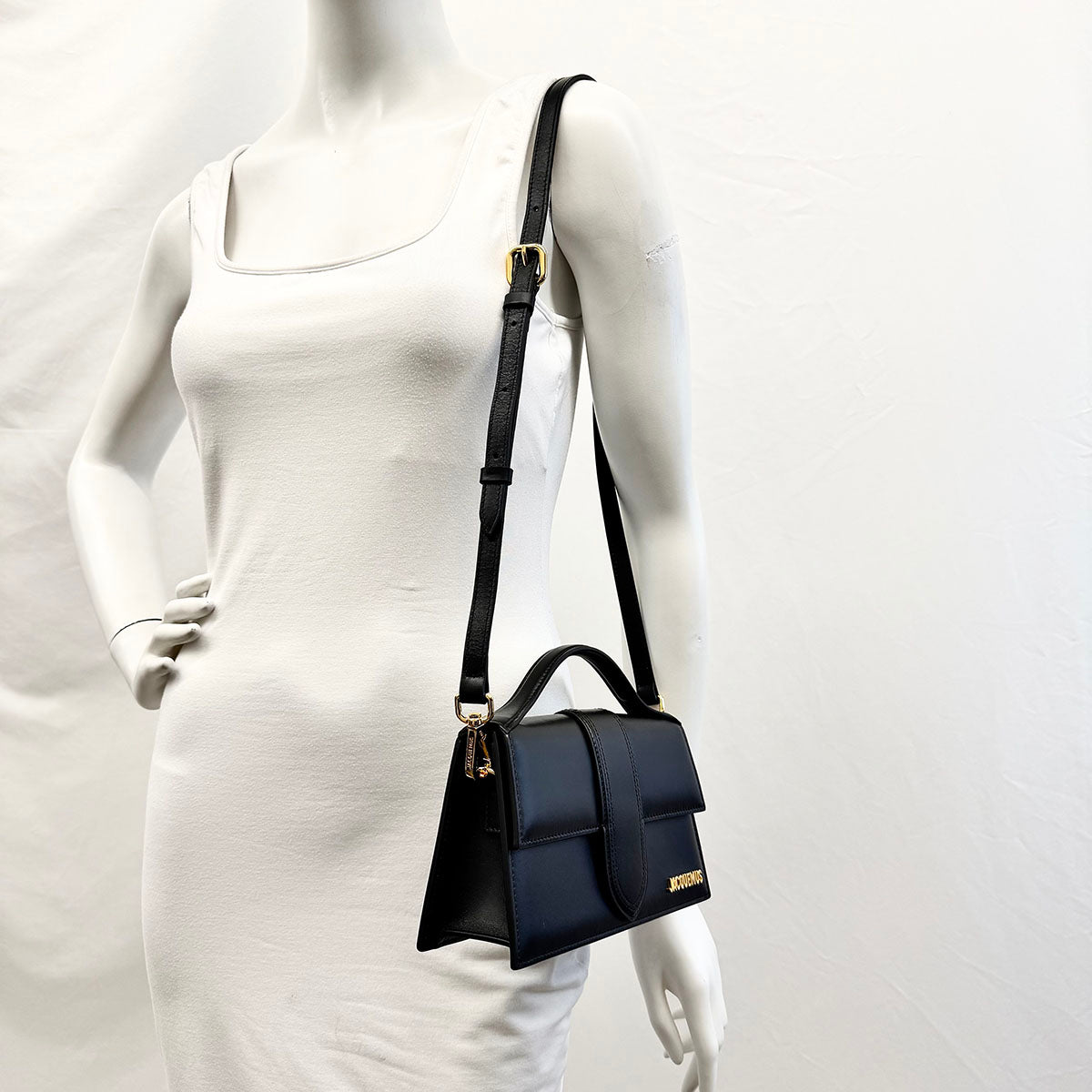 Jacquemus Large Bambino Crossbody Flap Bag