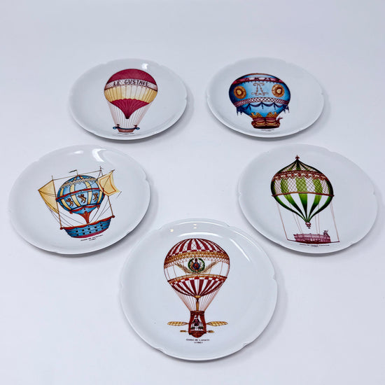 Limoges Small Plates Balloons Set of 12