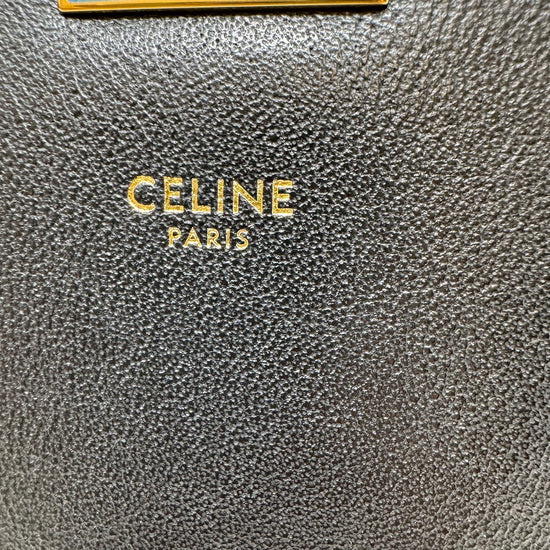 Celine Quilted C Bicolor Shoulder Bag