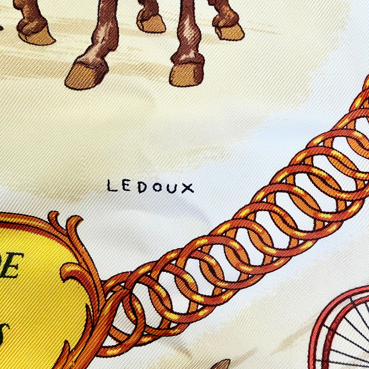 Hermes "La Promenade de Longchamps" Scarf