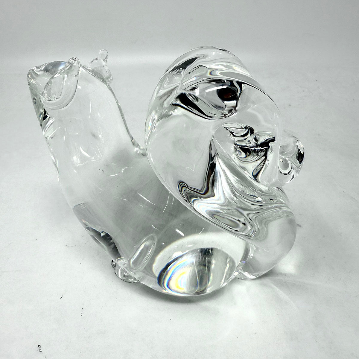Crystal Squirrel Figurine
