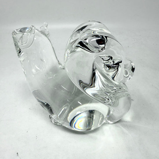 Crystal Squirrel Figurine
