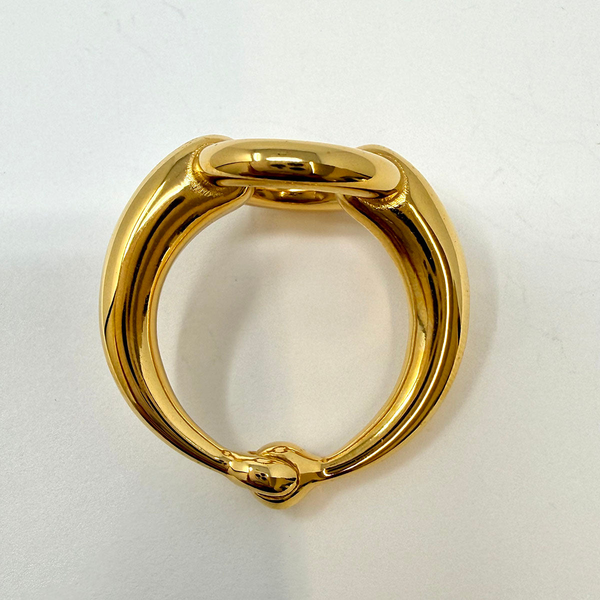 Hermes Knot  Scarf Ring