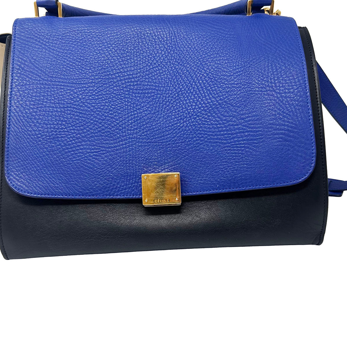 Celine Medium Leather Trapeze Bag
