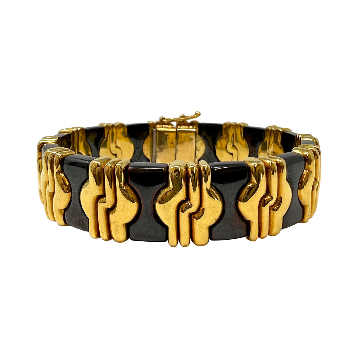 18K and Steel Bracelet