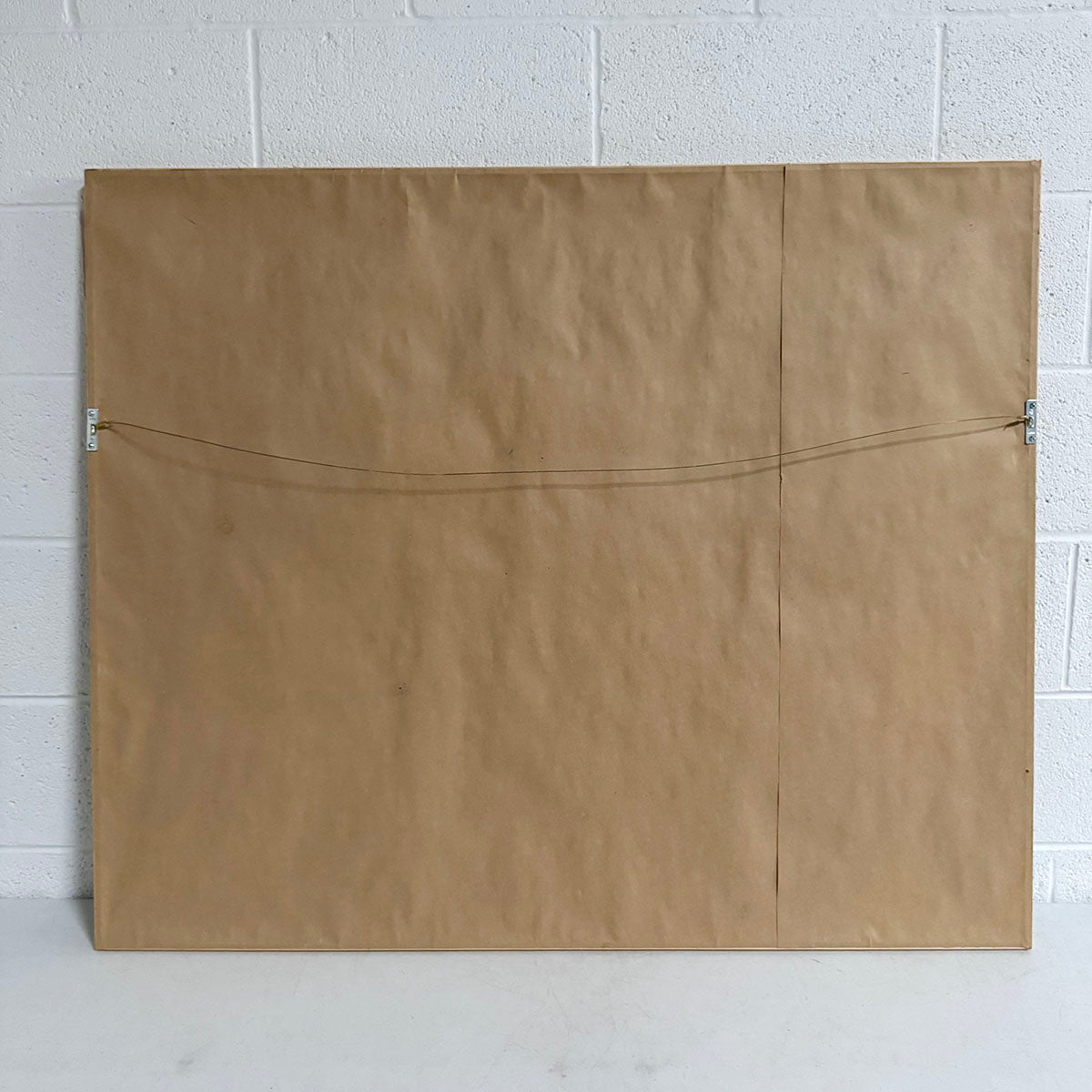 Framed Handmade Embossed  Paper Abstraction