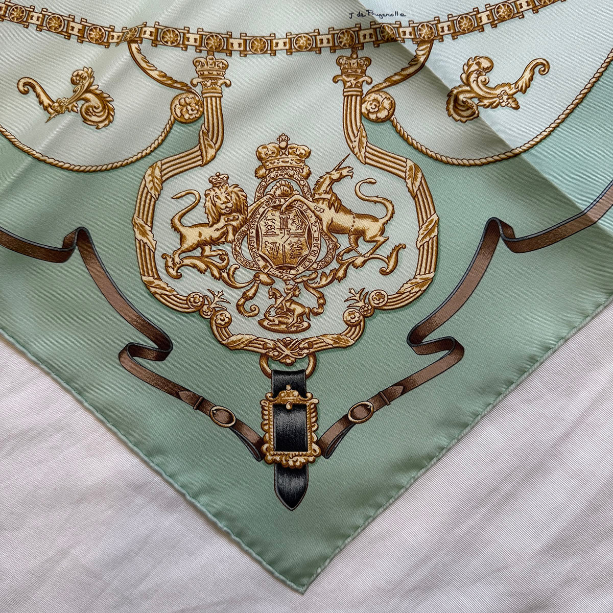 Hermes "The Royal Mews" Scarf