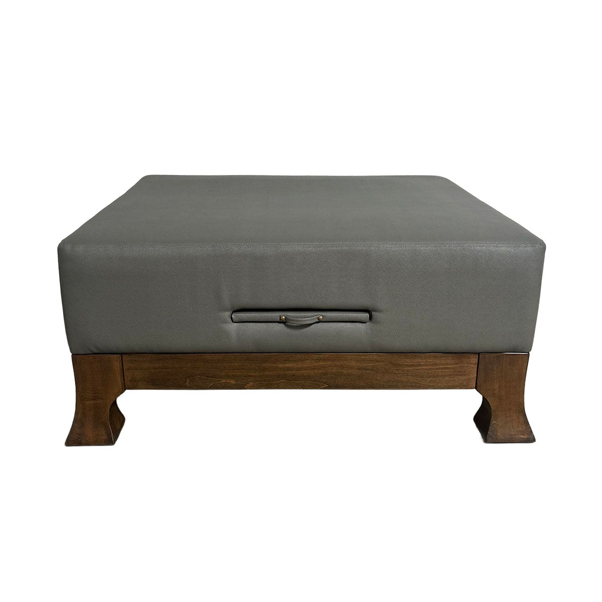 Leather Ottoman