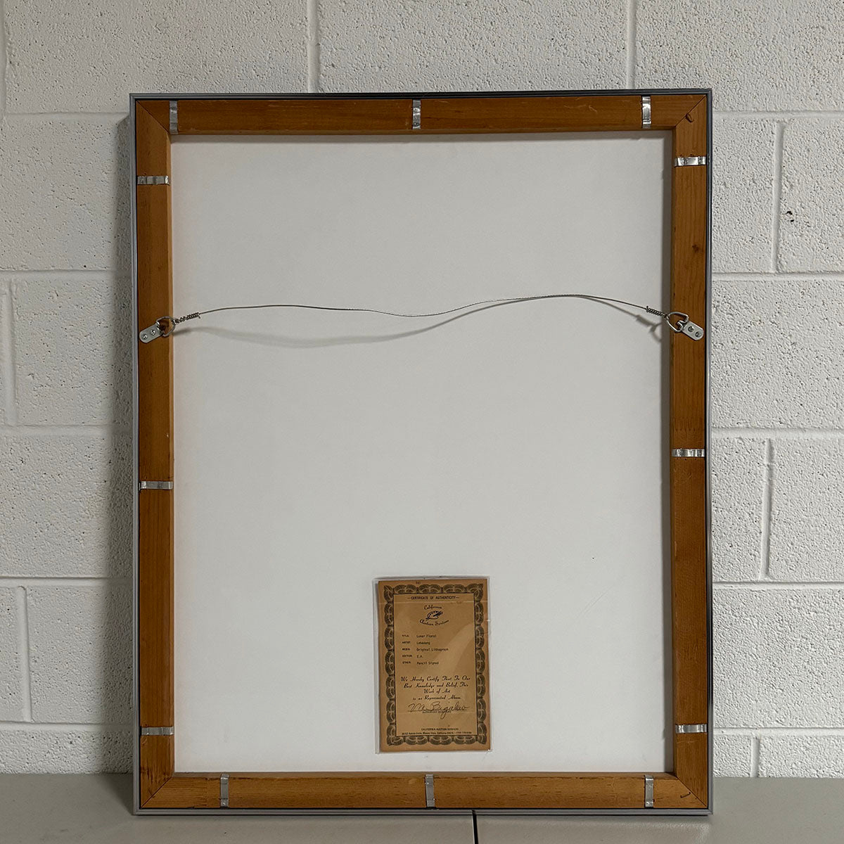 "Lunar Floral" Signed COA Included