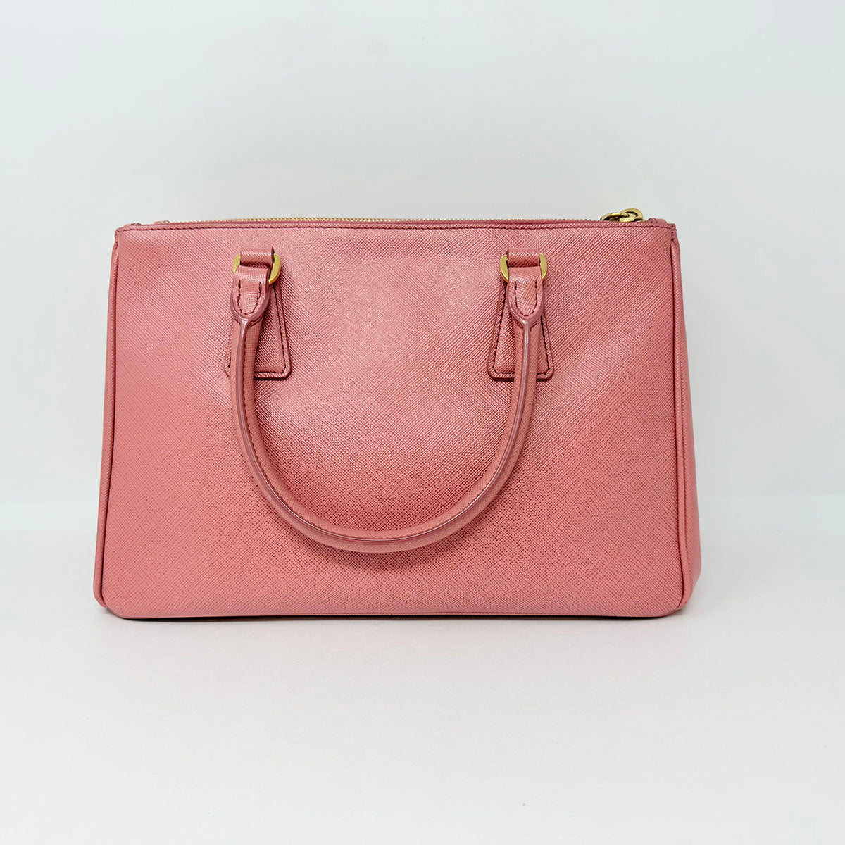Prada Two Way Saffiano Handle Bag