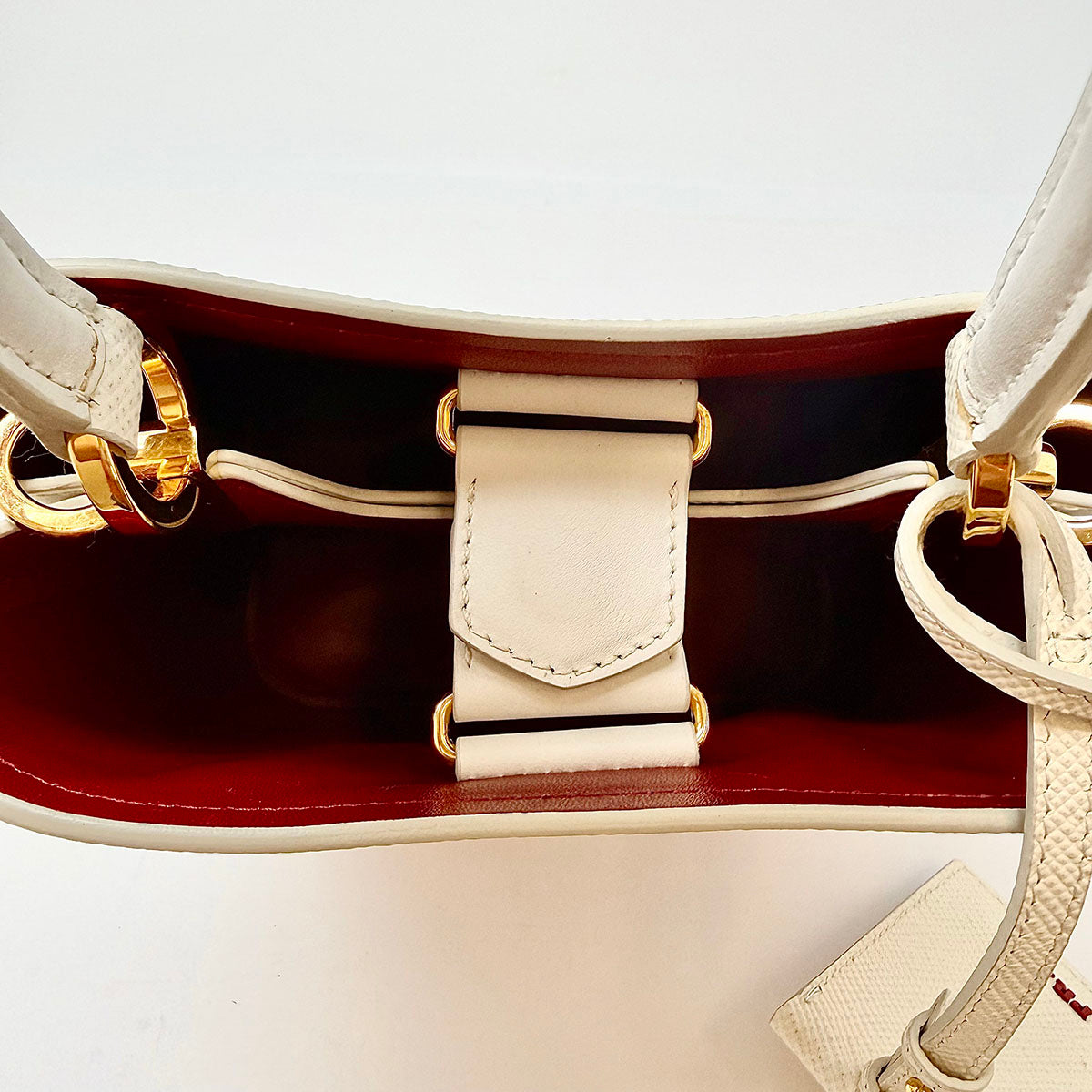 Prada Saffiano Handle Bag