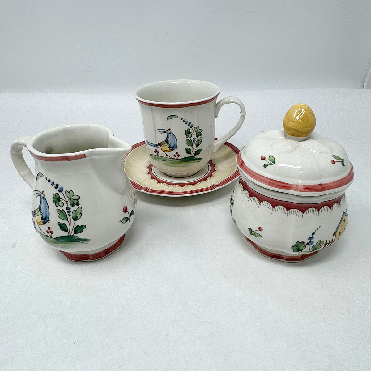 Villeroy & Boch Set of 50 pcs 8 6pc Place  "Jardin D'Alsace Fleur"