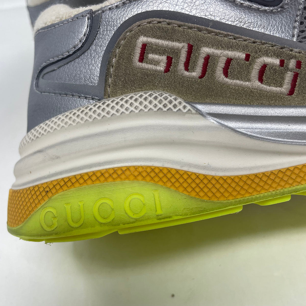 Gucci Ultrapace Distressed Sneakers